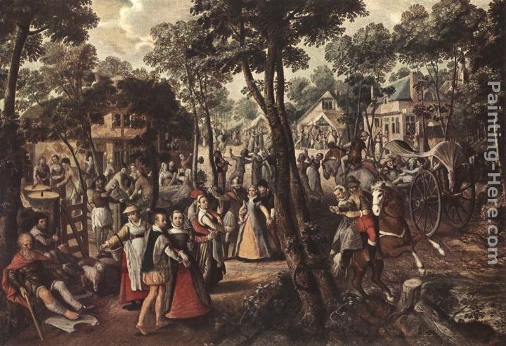 Joachim Beuckelaer Village Feast